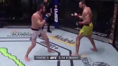 Fighter gets slapped at weigh ins. Slaps opponent back during the fight.