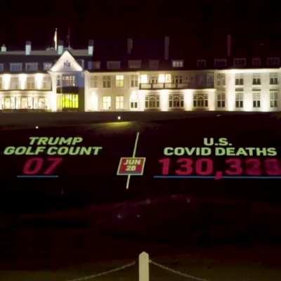 Obama went golfing every day!