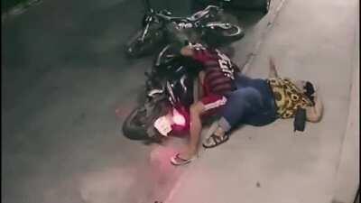 The way they fall...