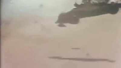 Strange physics in Indycar crash