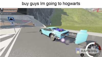 bye gyes I'm going to hogswart