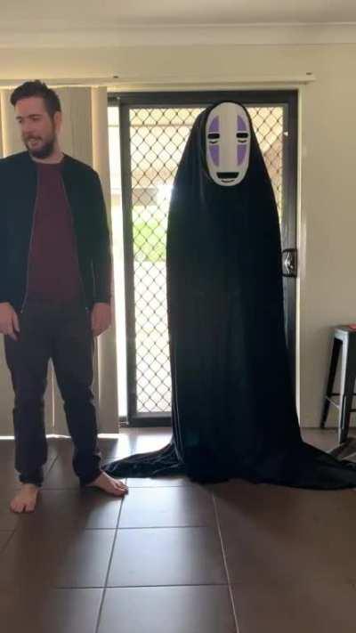 Since no cons, scaring children is the best use for cosplay