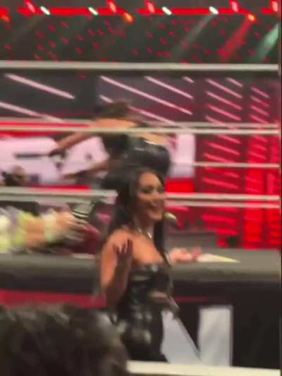 Roxanne Perez at Ringside