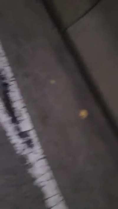 Sleep in the middle of the street in all black