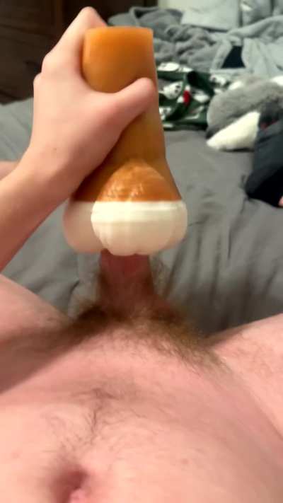 pumping tight deer butt