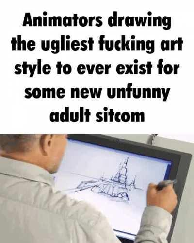 List all of the animated adult shows that actually have a good art style