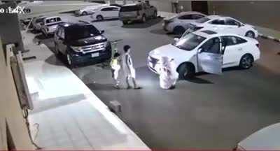 Road rage in Saudi Arabia