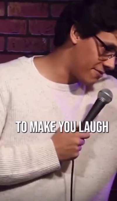 Comedian handles heckler