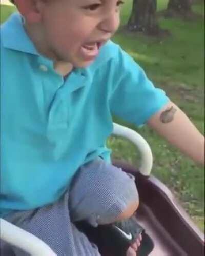 Just cry a little bit more kid