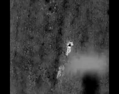 Night drop onto russian