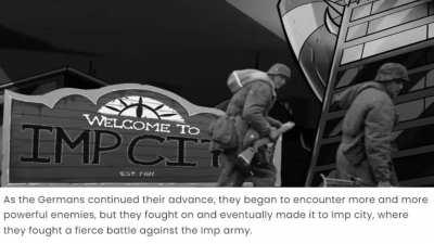 The German invasion of Hell written by Open AI