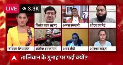 watch how the anchor got frustrated when she didn't got the answer she wanted from this Muslim guy.