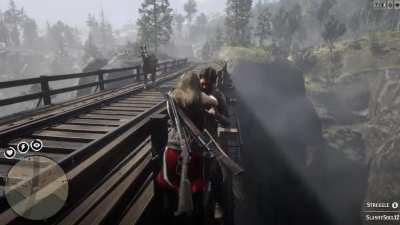 Karma gets griefer who tried to throw me off tall bridge