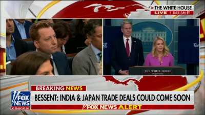 WH Press Secretary Leavitt on Amazon displaying a number next to the price of each product that shows how much the Trump tariffs are adding: 