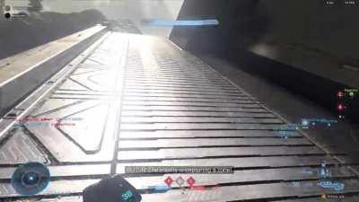 Repulsor on tank shell