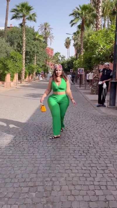 Tourist in Marrakech