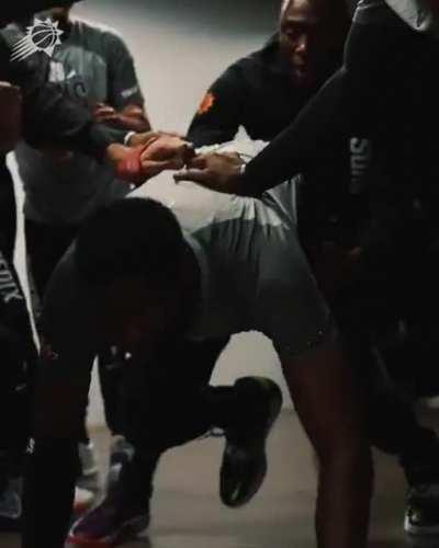 JaVale is taking his his pregame hype-ups to a new level…