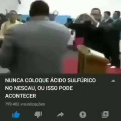 Isso aconteceu uma vez comigo