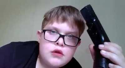 Kid added me on Facebook and sent me this after trying to call me