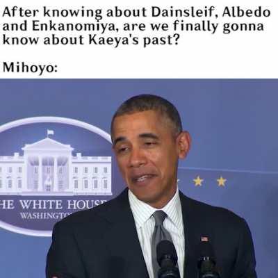 They better not disapoint us