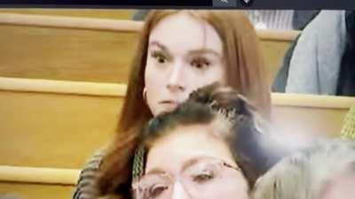 Reporter in Kyle Rittenhouse Trial Courtroom