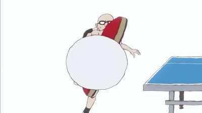 Keeping athletes grounded [Ping Pong the Animation]