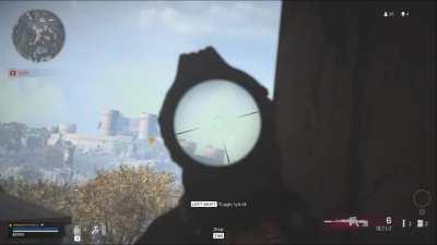 643 Metre long shot kill! (Awesome idea to add the metres to the point counter! Maybe they can be earned points someday??)