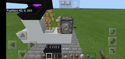 I created a tv using ender dragon heads!