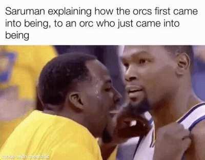 Uruk-hai had rapid learning skills