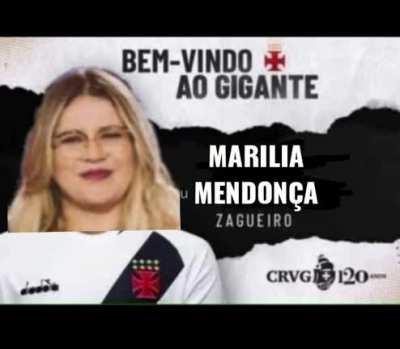 Bem vinda ao Vasco
