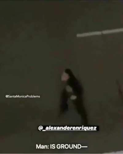 His critical blunder wasn't ranting and raving...it was doing so on a dark road, at night 💊🚗🏥🤕