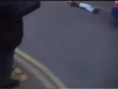 Hit by a bus in Scotland