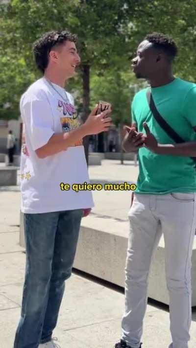 Least racist Spaniard has a conversation with an African man ðªð¸ðªð¸ðªð¸ðªð¸ðªð¸ðªð¸ ð¨ð» vs ð¨ð¿ ðªðªðªð¯ð¯ð¯