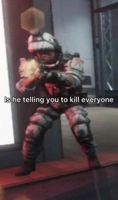 Glad I’m not a grunt