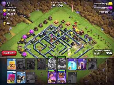 [GOAL] I Tripled A th13 With 100 Wall Breakers LOL
