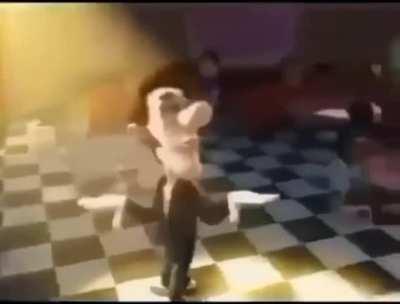 Middle Aged Man Absolutely Shreds it in a Local Denny's