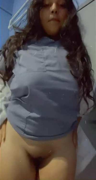 What my coworkers don’t get to see in the changing room 😳