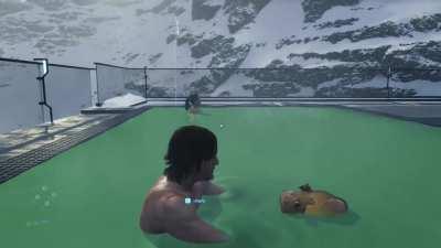 Having fun with Mama!