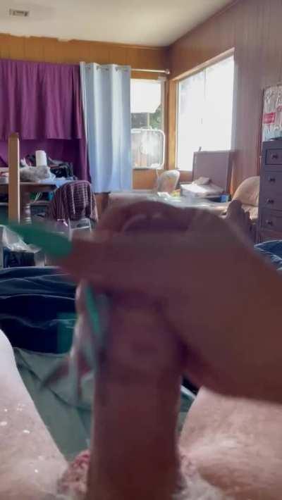 My wife likes having sexy nails, and I love the way she uses them. This is our first post, hopefully someone enjoys it.