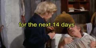 Stay home you dirty pig