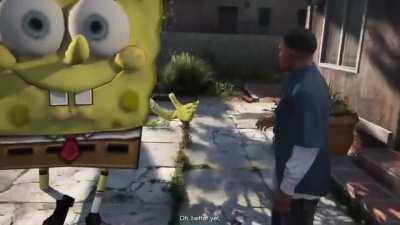 SpongeBob roasted his ass 😭