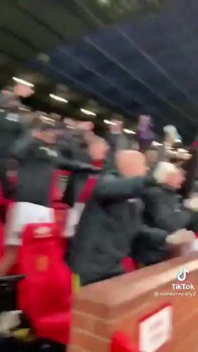 Found this gem on tiktok of McTominays long range strike against city.