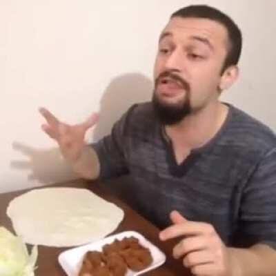 Çiğ köfte make me strong!