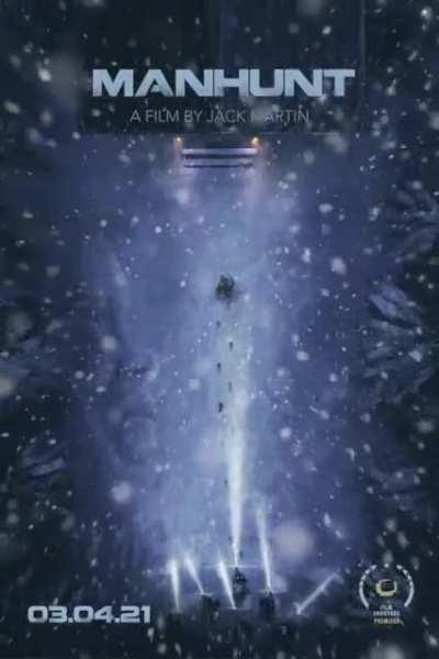 Motion poster for the proof of concept 'MANHUNT'