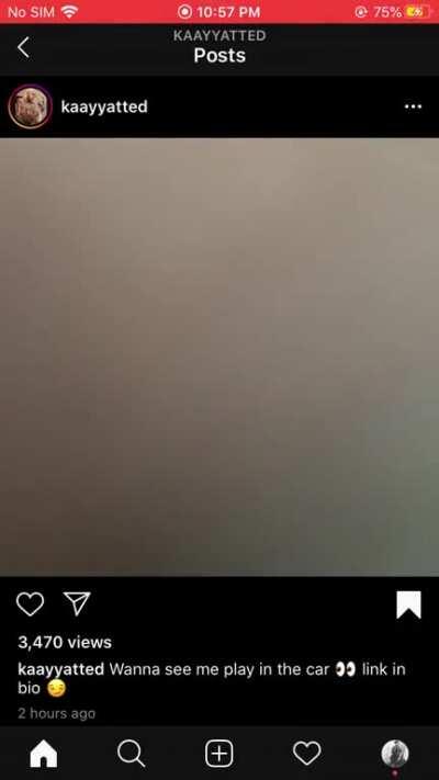 Incase y’all missed it cuz she’ll probably delete it