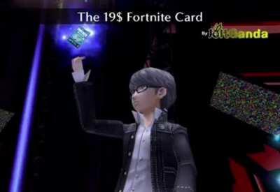 Light the 19 dollar fortnite card up in the night