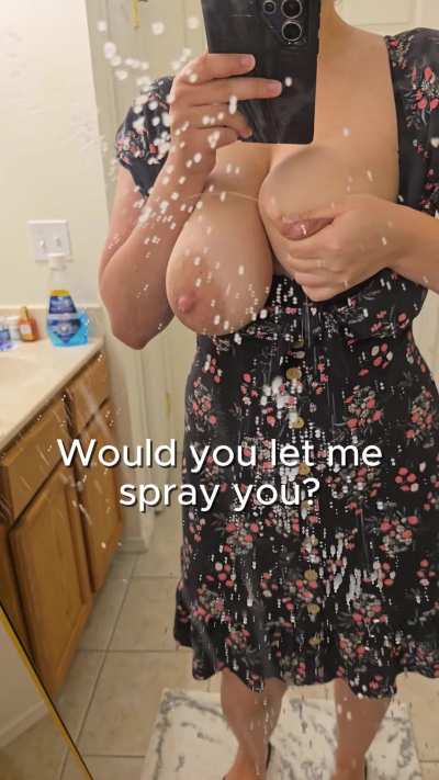 I'll try to make it into your mouth....but it might make a mess