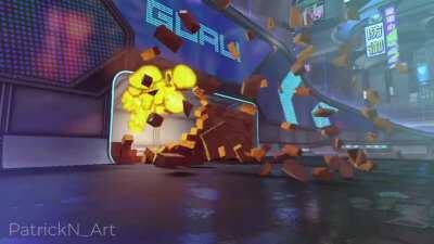 This is a concept Goal Explosion animation I made using Blender and After Effects. Let me know what you guys think! (I might make more of these if people want to see more!)