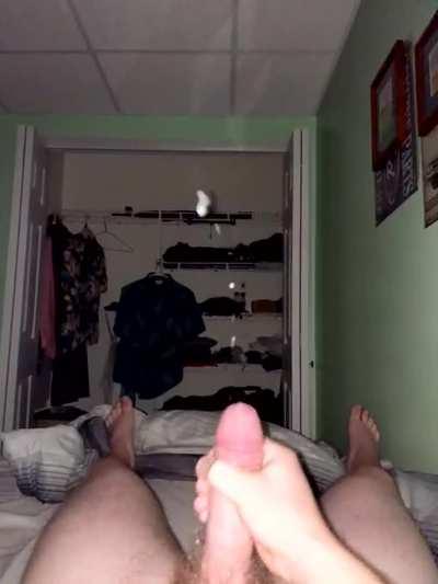 I'm a sex machine, ready to reload, like an atom bomb