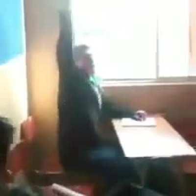 Another normal day in the classroom